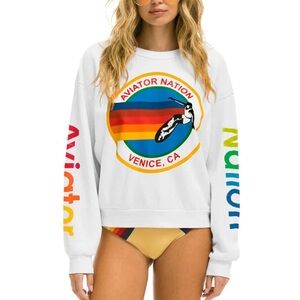 Aviator Nation Malibu Surf Relaxed Crew